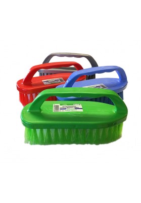 165 IRON SHAPE CLEANING BRUSH WITH HANDLE