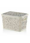 041212 HOBBY LACE STORAGE BOX WITH LID - 17 LT