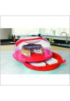 M804 CAKE CARRY BOX ROUND WITH ICE PACK SPACE 7 LT